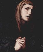Jose de Ribera Kopf der Maria oil painting